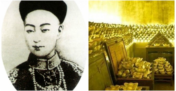 Trong lần này, với tài biến hóa sổ sách, Hòa Thân đã đút túi không dưới vài vạn lạng. Dù "hô mưa gọi gió" trong triều đình nhưng Hoà Thân cũng có lúc phải "xanh mặt" bởi một chữ của Càn Long.