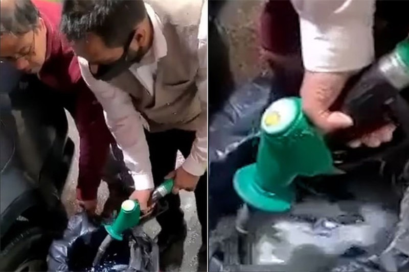 Những khoảnh khắc khó tin trong cuộc khủng hoảng thiếu xăng tại Anh - Hình 9 Nhung khoanh khac kho tin trong cuoc khung hoang thieu xang tai Anh-Hinh-9