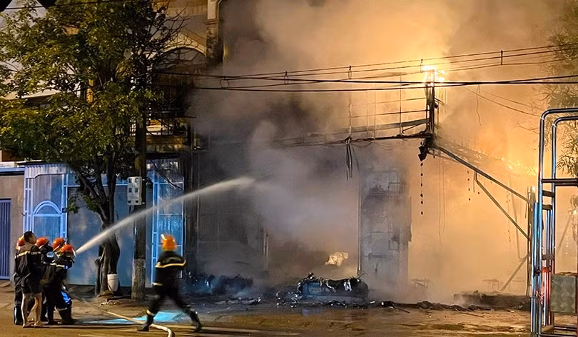 Mot ngay xay ra 2 vu hoa hoan o thanh pho Ha Tinh