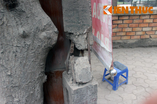 ...một số cột điện gãy cả thân, trơ lõi sắt bên trong và một số trụ cột sắp bị bật lên vô cùng nguy hiểm. Theo tìm hiểu của PV, bên cạnh những cột điện cũ bị hỏng một số người dân còn cho biết trên đoạn đường có nhiều cột điện bị xe ô tô đâm phải bị nghiêng ngả ra đường nhưng chưa thấy lực lượng chức năng xử lý.