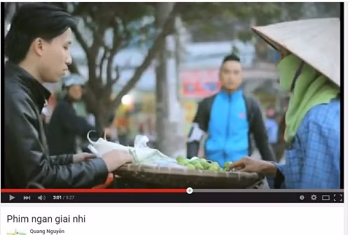 Phim ngán cua nhom sinh vien bao chi goi nhieu suy ngãm