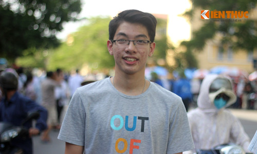 Nhièu thí sinh tụ tin dạt diẻm cao mon Ngoại ngũ