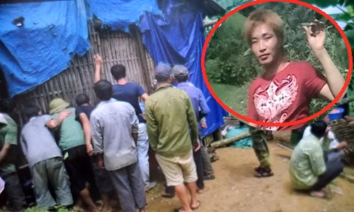 Nghi phạm vụ thảm sát ỏ Yen Bái tùng dọa giét mẹ dẻ