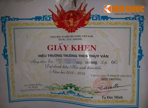 Phu Tho: Cán bọ chi doàn hiep dam học sinh lop 6-Hinh-2