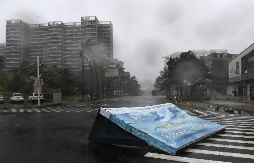 Siêu bão Yagi khiến gần 100 người thương vong ở Trung Quốc Sieu bao Yagi khien gan 100 nguoi thuong vong o Trung Quoc