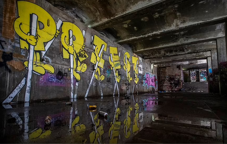 Công trình đã bị bỏ hoang hàng chục năm.