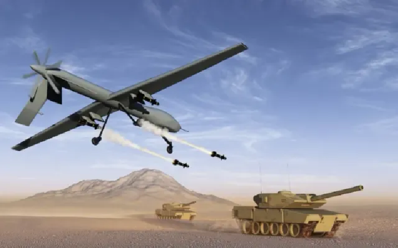 Tại khu vực Suzhansky, Quân đội Nga đã trình diễn sức mạnh của vũ khí công nghệ cao. Họ sử dụng máy bay không người lái Molniya lần đầu tiên ở vùng Cherkasykonopelka, nơi trước đây chỉ được sử dụng theo hướng Pokrovsk. Ảnh minh họa: WE News.