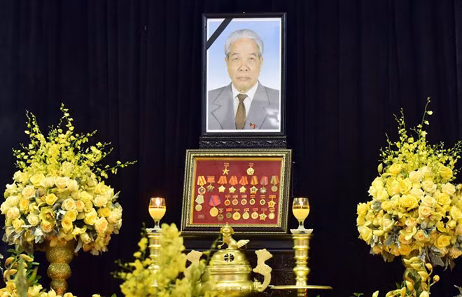 Loi dieu van xuc dong tien biet nguyen Tong Bi thu Do Muoi ve noi an nghi