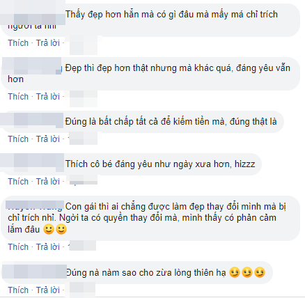 Trước hình ảnh mới của "thánh sún" Ngân Thảo, cư dân mạng đã liên tục đưa ra các ý kiến khác nhau thậm chí là tranh cãi. Một số người cho rằng cô ăn mặc như vậy để thu hút lượt xem lớn từ đó bán được hàng. Tuy nhiên nhiều ý kiến khác lại chỉ ra cô ăn mặc như vậy là có phần phản cảm. Mặt khác, phong cách này sẽ khiến Ngân Thảo mất đi vẻ đáng yêu, ngây thơ như lúc còn tham gia Thách Thức Danh Hài. Thậm chí một số người còn chỉ trích và cho rằng cô bất chấp tất cả để có thể nổi tiếng. 
