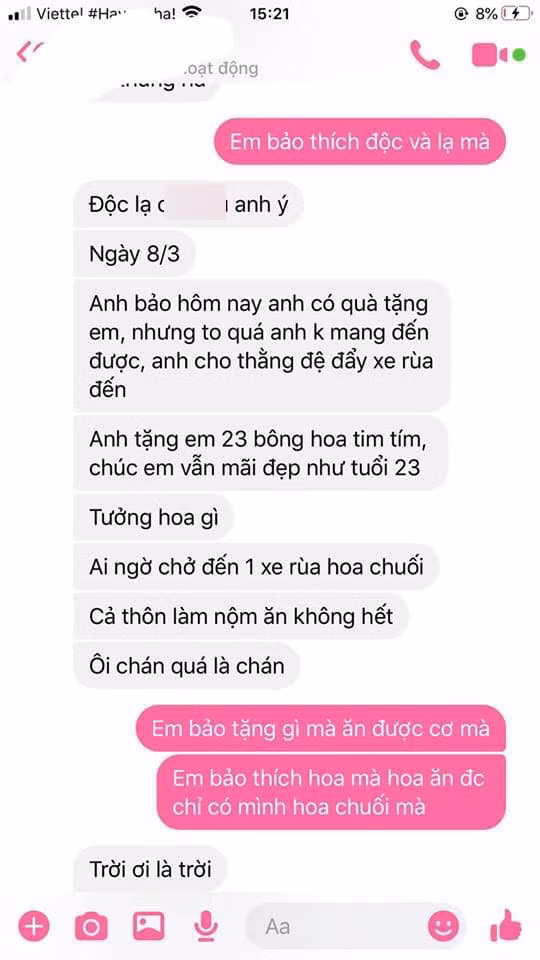 Co gai can loi doi chia tay vi thuong xuyen nhan qua di tu ban trai-Hinh-3