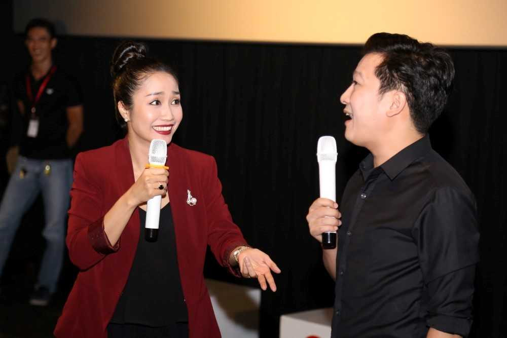 Khi nghe lời bộc bạch của nam danh hài, Ốc Thanh Vân cũng cho biết thêm: "Chuyện này lúc đó Vân không biết. Lúc còn học ở Sân khấu có những buổi chiều Vân ngồi một mình tự tập thoại mà không hề biết có người rình. Và người đó là anh Trường Giang. Mãi 10 năm sau, khi có cơ hội làm việc chung với nhau ở một chương trình truyền hình, anh Giang mới nói ra điều này nhưng lúc đó đã muộn rồi".