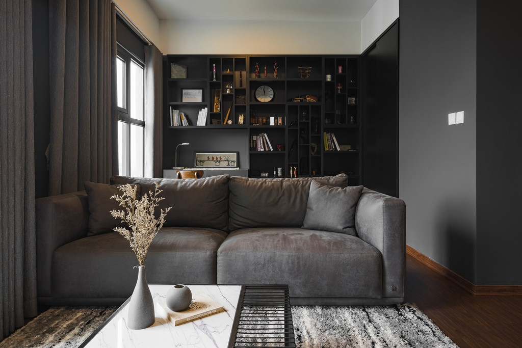 Tông màu trắng - đen được KTS Đồng Ngọc Đông sử dụng làm màu chủ đạo của căn nhà nhằm mang đến sự độc đáo về thẩm mỹ nhưng vẫn phù hợp với sở thích của chủ nhà.