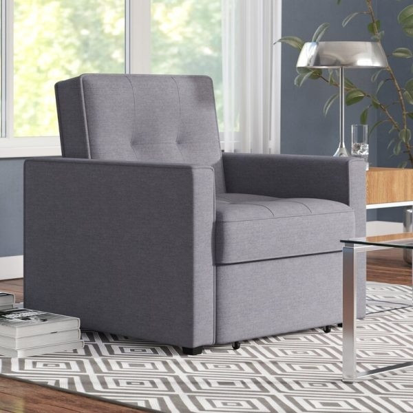 Khi được gập gọn lại, chiếc ghế sofa kiêm giường ngủ này chỉ chiếm một khoảng diện tích tương đối nhỏ trong không gian nhà bạn.