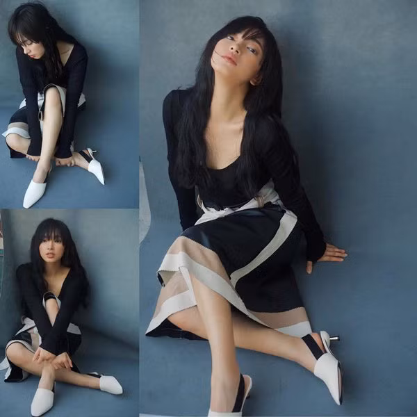 Hình ảnh cá tính, mới mẻ này của cô nàng fashionista nhận được rất nhiều lời khen ngợi từ cộng đồng fans.