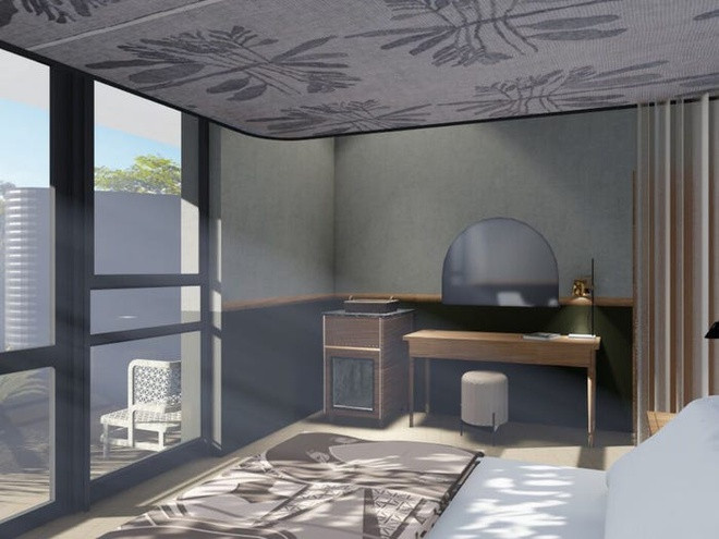 Các căn phòng dưới mặt đất này có thể được liên kết với nhau để trở thành nơi nghỉ dưỡng đặc biệt cho một gia đình đông thành viên.