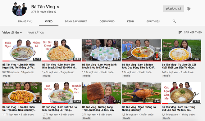 Ca nha ba Tan ru nhau lam Vlog: Nhieu lum xum nhung van 