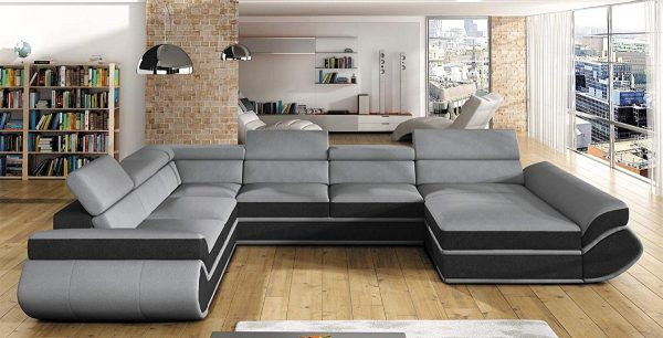 Với lưng tựa có thể điều chỉnh và hình dáng chữ U ấm cúng, chiếc ghế sofa lớn này rất phù hợp cho những đêm xem phim cùng gia đình hay những lúc đón tiếp khách vào dịp Tết.