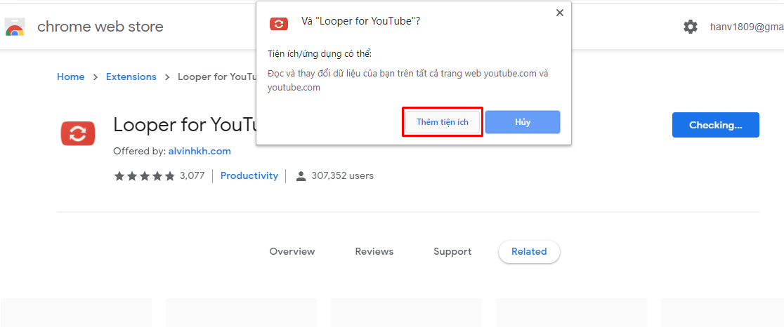 Huong dan 3 cach tu dong phat lap lai video tren Youtube-Hinh-3