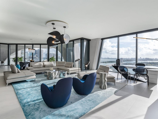 Mỗi căn hộ bên trong tòa nhà có diện tích bằng một nửa tầng hoặc toàn bộ tầng tùy thiết kế.