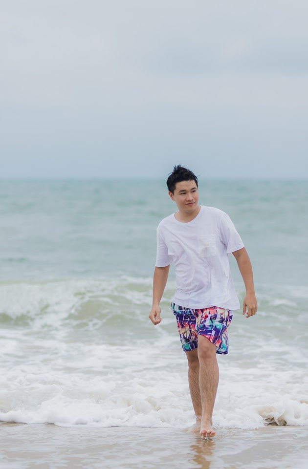 Được dân mạng đặt biệt danh "con trai ông Sơn", Duy Muối cảm giác như mình được cùng đóng phim với thần tượng.