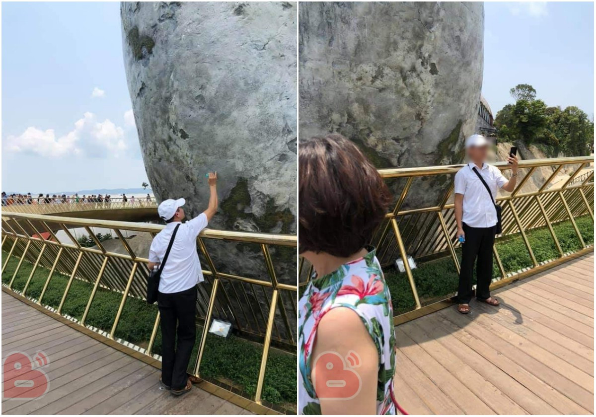 Nhìn vào những hình ảnh vẽ bậy tại điểm du lịch nhiều người chỉ biết thở dài ngao ngán trước ý thức quá kém của một bộ phận giới trẻ.