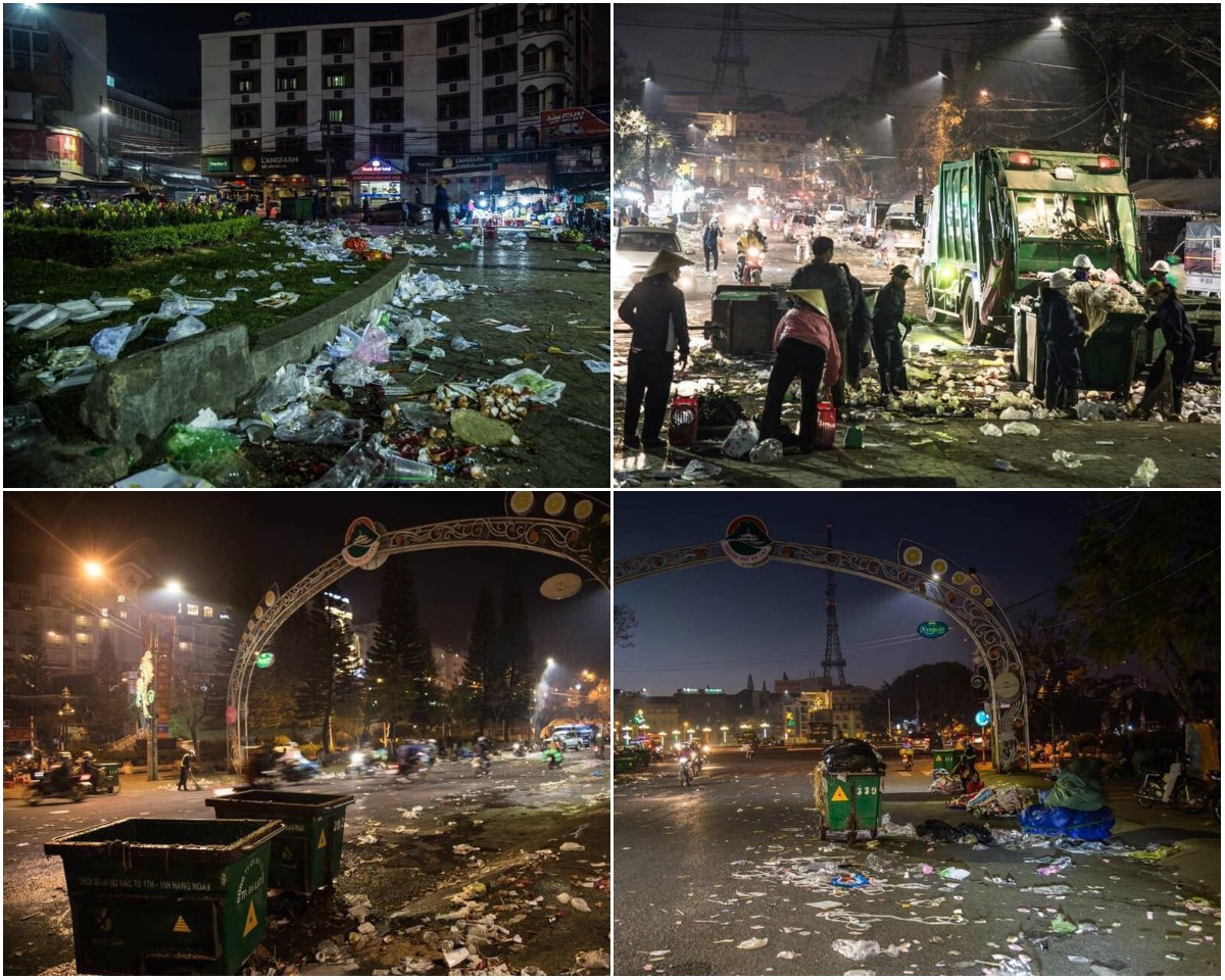 Đà Lạt không vốn là thành phố ngàn hoa, nay lại còn được mệnh danh là "thành phố triệu tấn rác" sau những cuộc vui chơi, nghỉ dưỡng của các du khách phương xa.
