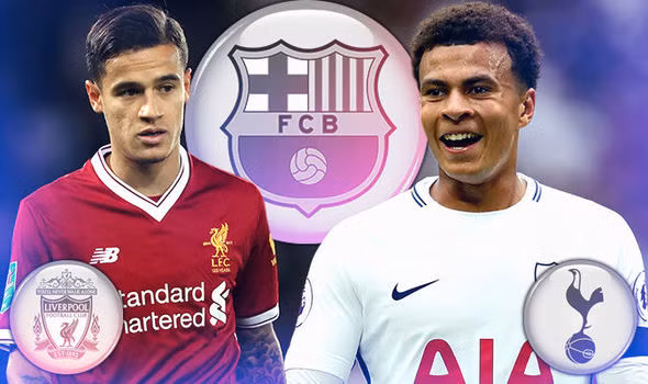 Hụt Coutinho, Barca quay sang hỏi mua Dele Alli: Hè vừa qua, Barca dùng mọi nỗ lực để đưa Coutinho về từ Anfield nhưng bất thành. Phía Liverpool cương quyết không nhả ngôi sao người Brazil khiến đội bóng xứ Catalan phải chuyển phương án khác. Theo thông tin chuyển nhượng cầu thủ từ nhật báo Sport cho hay, giờ Barca quay sang tuyển mộ Dele Alli, tiền vệ đang lên như diều gặp gió của Tottenham. Ảnh: Sport