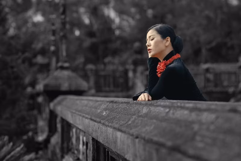 Nữ ca sĩ Lệ Quyên.