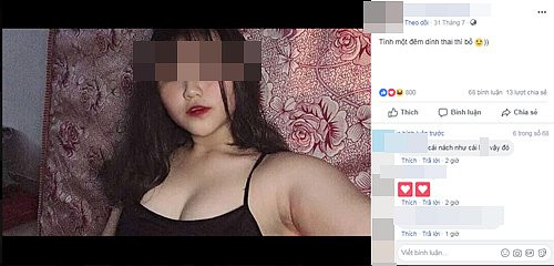 Nữ sinh trong tấm hình trên đã tạo dáng trong tư thế phản cảm với chiếc quần lưới bên trong áo dài trông chẳng giống ai, tất cả mọi thứ sau tà áo dài đều được phô ra rõ ràng.