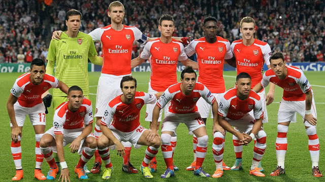 Arsenal xếp ở vị trí thứ 10 khi họ phải bỏ ra 4,0 triệu bảng/năm để trả lương trung bình cho một cầu thủ.