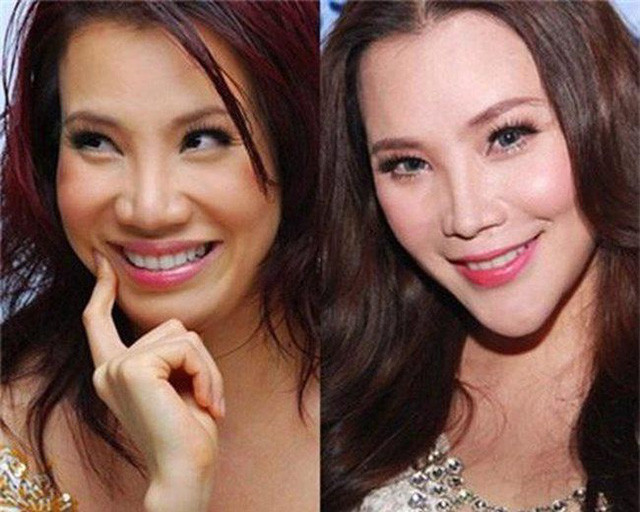 Hồ Quỳnh Hương nối dài danh sách những mỹ nhân thích cằm dài khi là cái tên tiếp theo được nhắc tới.