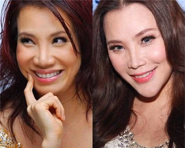 Hồ Quỳnh Hương nối dài danh sách những mỹ nhân thích cằm dài khi là cái tên tiếp theo được nhắc tới.