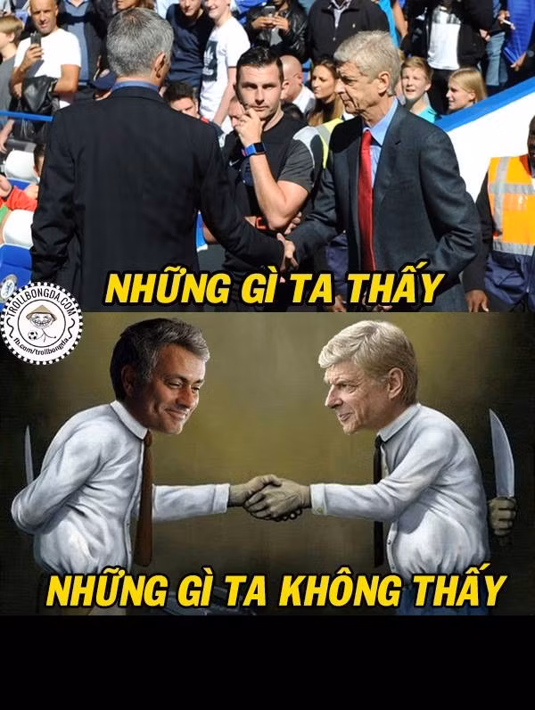 Các cuộc đối đầu giữa Chelsea và Arsenal không chỉ nóng trên sân mà nó còn nóng ngay trên cả băng ghế huấn luyện. Nơi HLV Mourinho lắm lời còn HLV Wenger cũng không phải là một tay vừa.