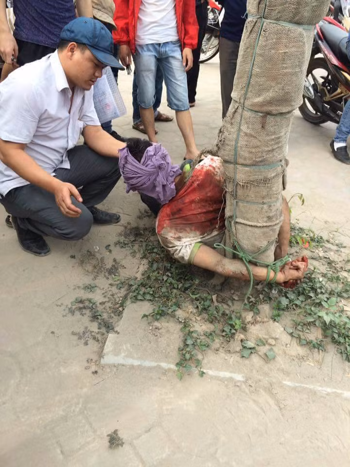 Ảnh chụp hiện trường.