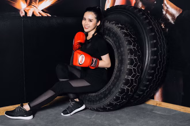 Tài năng và xinh đẹp là thế nhưng Thanh Xuân cho biết mình không hề có ý định lấn sân vào showbiz mà muốn tập trung cho việc học.