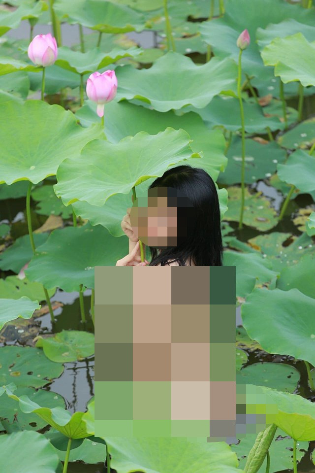 Ngày 09/06, trên MXH xuất hiện bộ ảnh khỏa thân của một cô gái chụp ngâm mình tạo dáng dưới đầm sen đã thu hút sự quan tâm của đông đảo cư dân mạng.