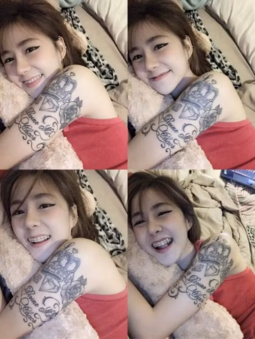 Thời gian qua, sự xuất hiện của các cô gái xăm trổ luôn thu hút sự chú ý của những người dùng mạng xã hội. Mới đây, cư dân mạng xôn xao với hình ảnh của một cô nàng xinh đẹp vì quá thích kim cương nên quyết định xăm lên người mình.