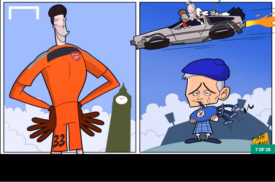 HLV Jose Mourinho hết sức buồn bã khi để thủ thành Petr Cech sang Arsenal.