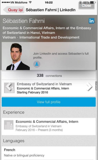 Theo tìm hiểu của "thánh mạng", Sébastien có sở thích chơi thuyền buồm, khám phá các nền văn hóa các nước trên thế giới, bóng rổ ,tennis đặc biệt anh là một fan cuồng của bộ môn khúc côn cầu đội RHC red.