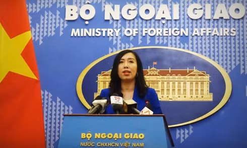 Nguoi phat ngon noi ve thong tin tau ca Viet Nam bi tau Trung Quoc dam chim