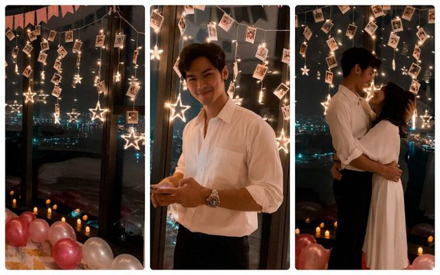 Trên trang cá nhân của Trang Anna, cô nàng hot girl chia sẻ khoảnh khắc ngọt ngào khi được bạn trai quỳ gối cầu hôn dưới ánh đèn lung linh, vào đúng dịp sinh nhật.