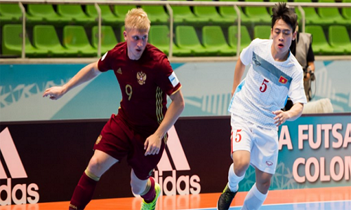 Gặp đối thủ mạnh, Futsal Việt Nam phải dừng chân.