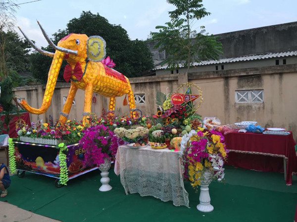 Chú voi này dường như không được ăn đủ chất nên có phần hơi còi so với quy định.