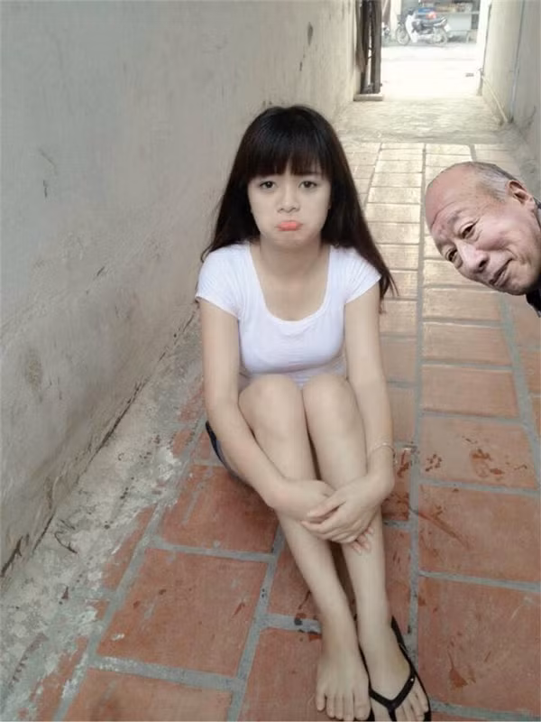 Thế nhưng, với người có tâm đã giúp cô gái trên được chụp ảnh với người nổi tiếng.