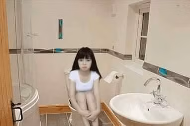 Ngay cả việc ngồi trong nhà vệ sinh cũng đã được các cư dân mạng nghĩ đến.