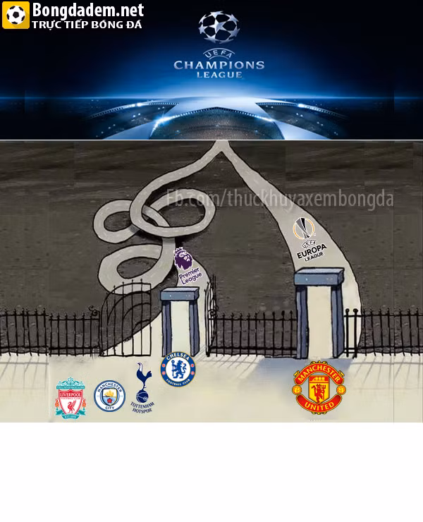 Riêng một con đường đã giúp M.U có mặt tại cúp C1 châu Âu mùa giải sau.