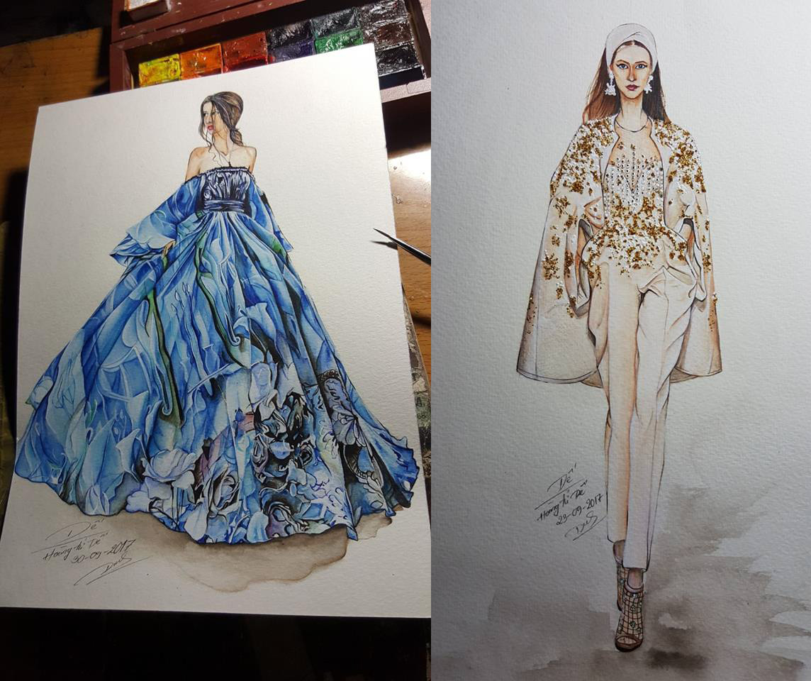 "Hoàng tử Dế" có tên thật là Phùng Văn Định hiện là sinh viên trường Cao đẳng VHNT TPHCM khoa Thiết kế thời trang.