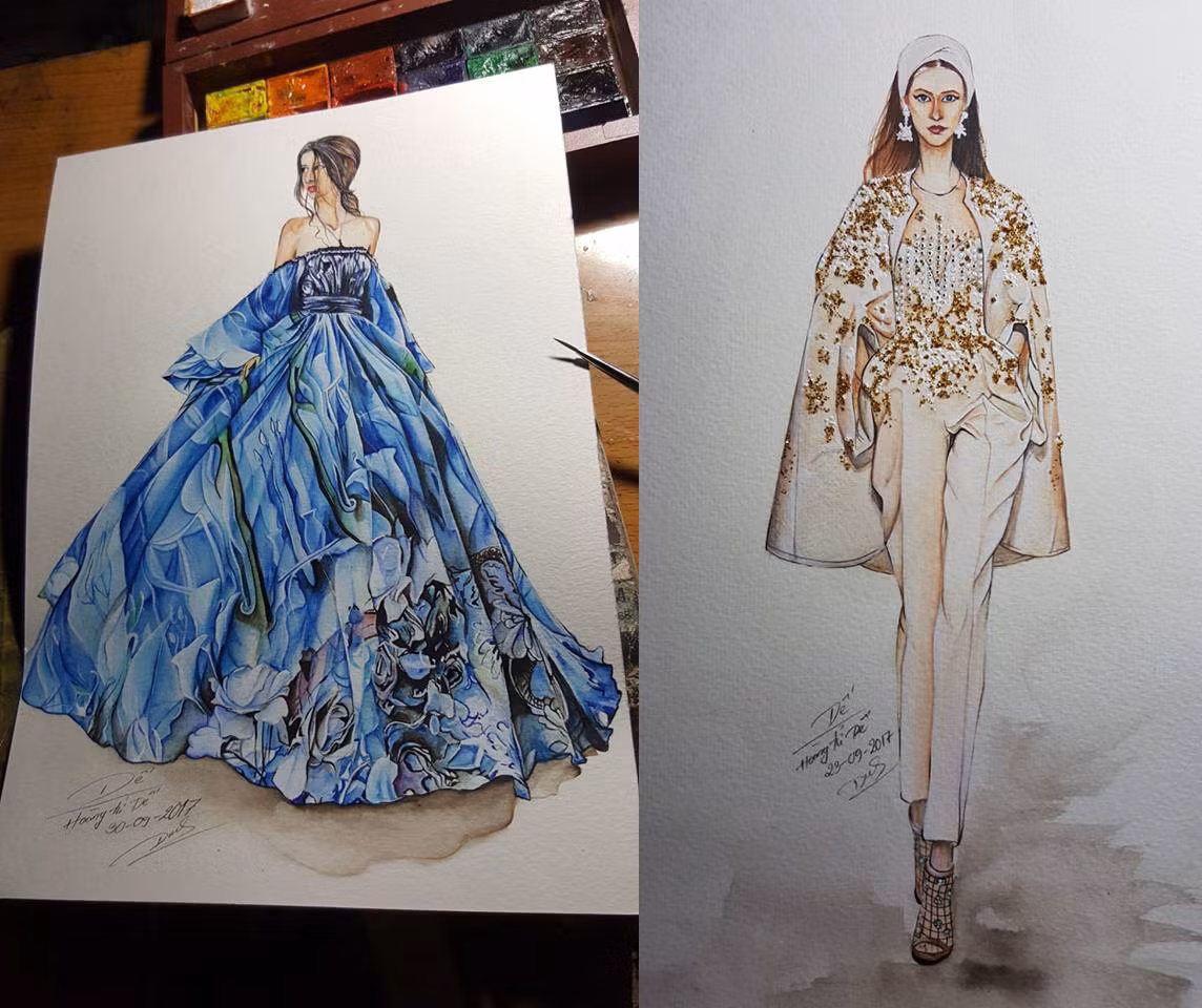 "Hoàng tử Dế" có tên thật là Phùng Văn Định hiện là sinh viên trường Cao đẳng VHNT TPHCM khoa Thiết kế thời trang.