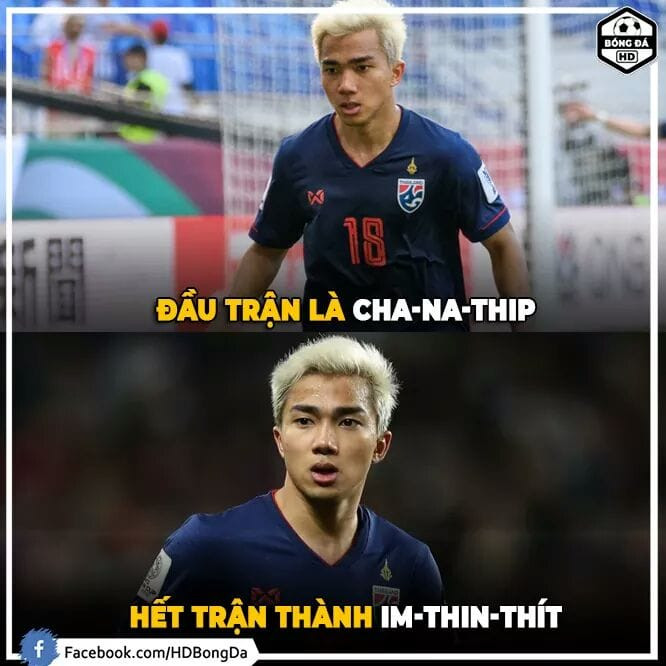 Đầu trận người Thái gọi Chanathip nhưng cuối trận đấu với Việt Nam, "Messi Thái" lại thể hiện sự "im thin thít".