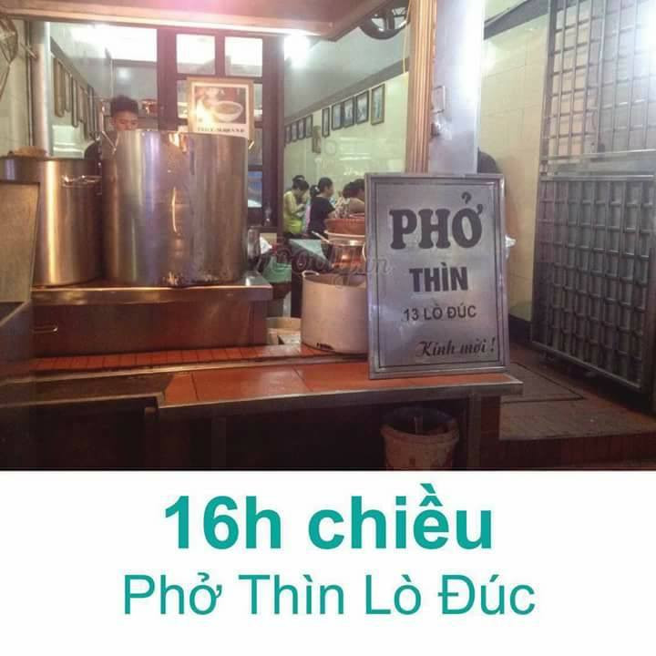 Phở Thìn Lò Đúc.